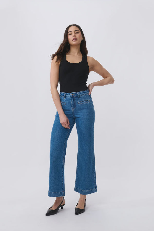 Kireina Freya Jean - 90s Blue Wash