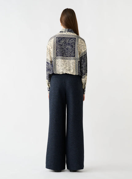 ESMAEE Galerie Drawstring Shirt - Galerie Print