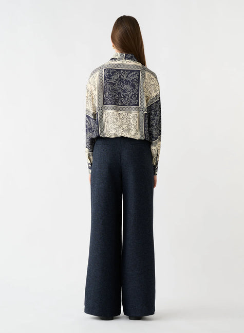 ESMAEE Galerie Drawstring Shirt - Galerie Print