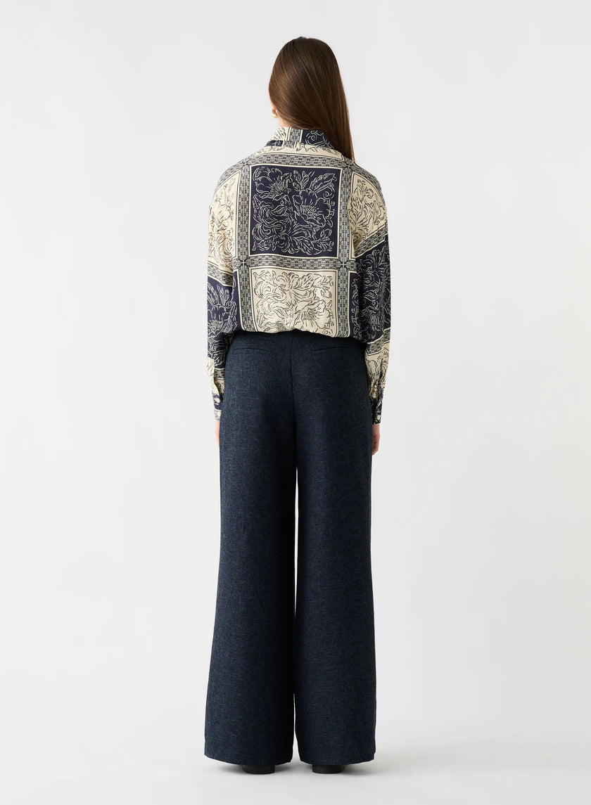ESMAEE Galerie Drawstring Shirt - Galerie Print