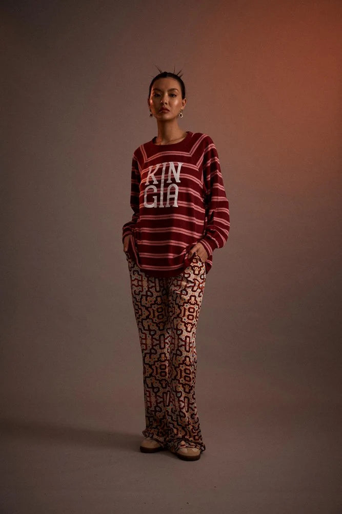Kinga Csilla Hades Stripe Romy Tee