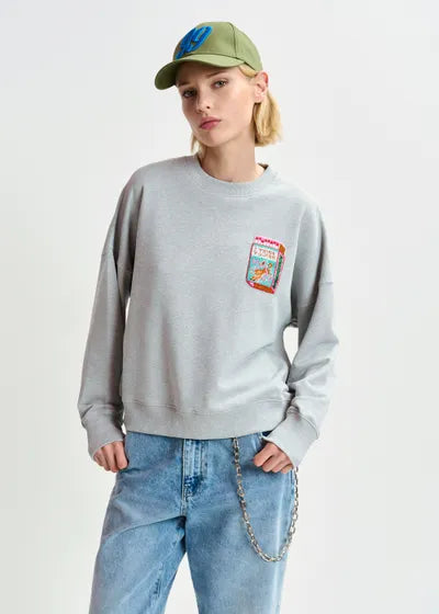 Essentiel Antwerp Hallumettes Embroidered Sweater