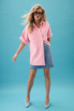 cartel & willow Stella Shirt - Taffy Denim