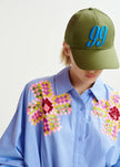 Essentiel Antwerp Hindian Embroidered Cap