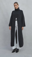 Charli Vivienne Jumper Dress - Black