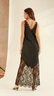Charli Solange Slip Dress - Black