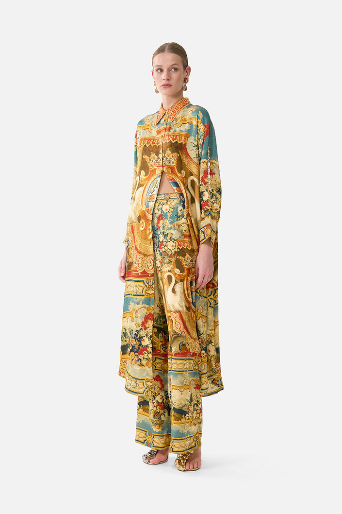Camilla Life’s Rich Tapestry Minimal Wide Leg Pant