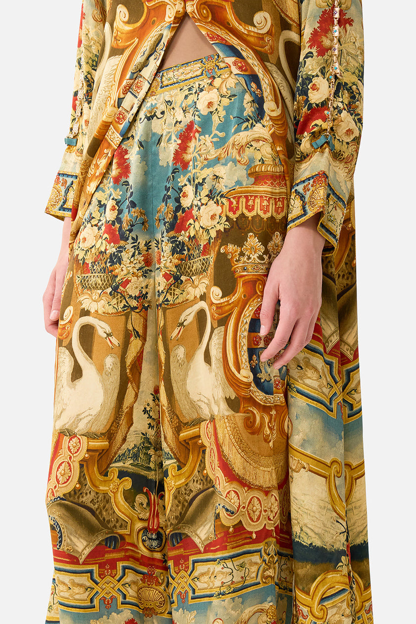 Camilla Life’s Rich Tapestry Minimal Wide Leg Pant