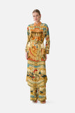Camilla Life’s Rich Tapestry Shirt Dress with Button Back Detail