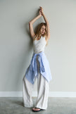 MAÉL The Perry Pant - White