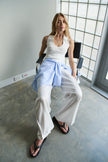 MAÉL The Perry Pant - White