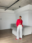 MAÉL The Perry Pant - White