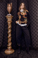 M.A. Dainty Trucker Jean - Black