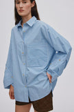 Rabens Saloner Bobbies Stripe Shirt