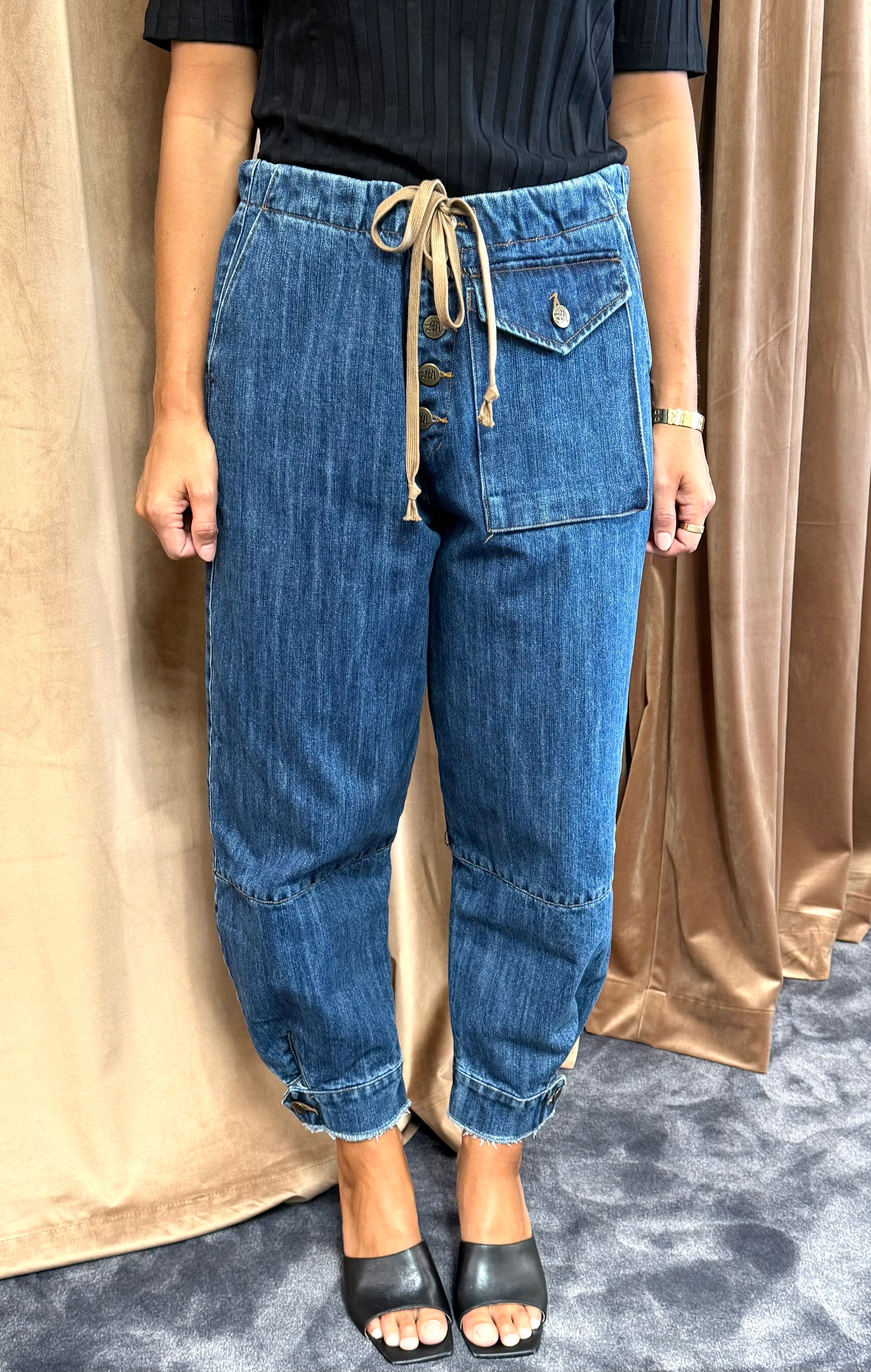 M.A. Dainty Trucker Jean - Denim