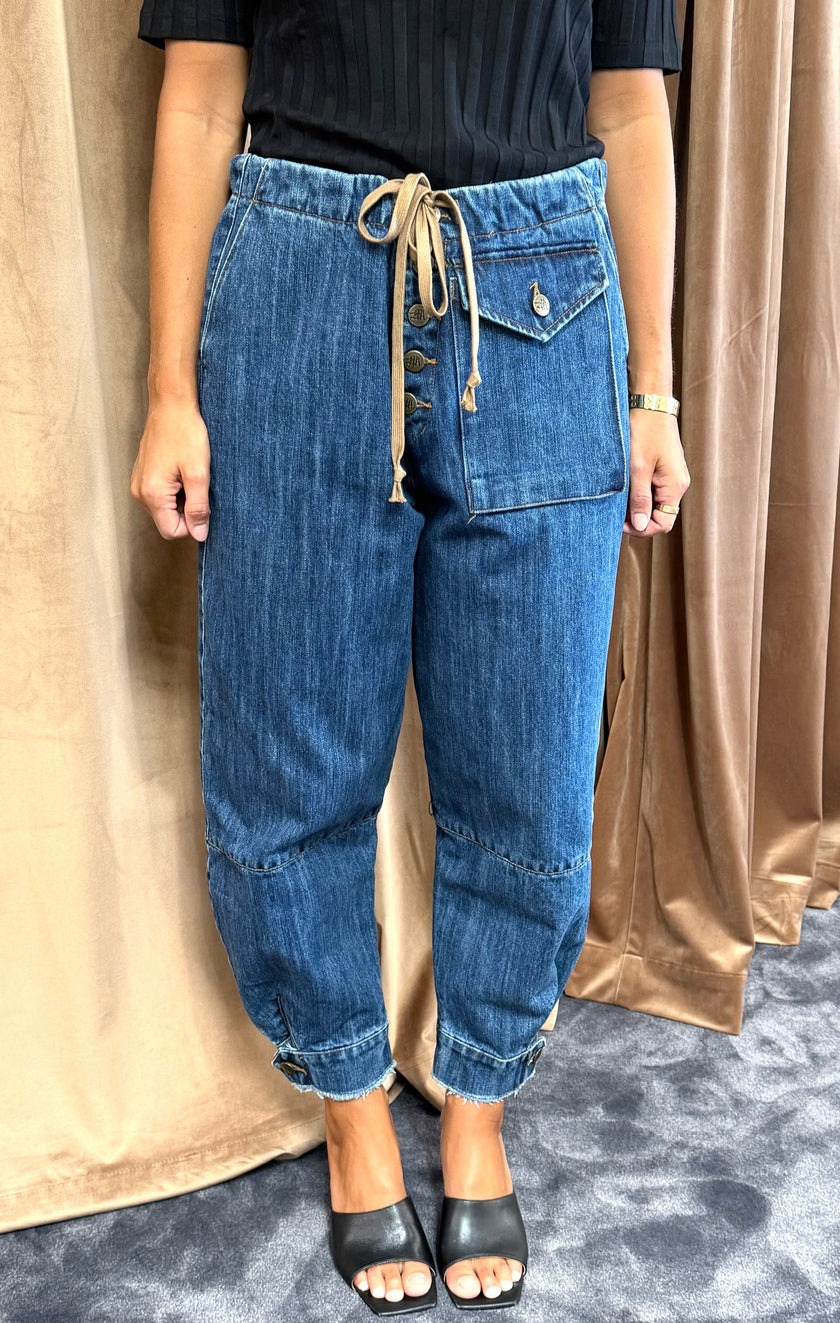 M.A. Dainty Trucker Jean - Denim