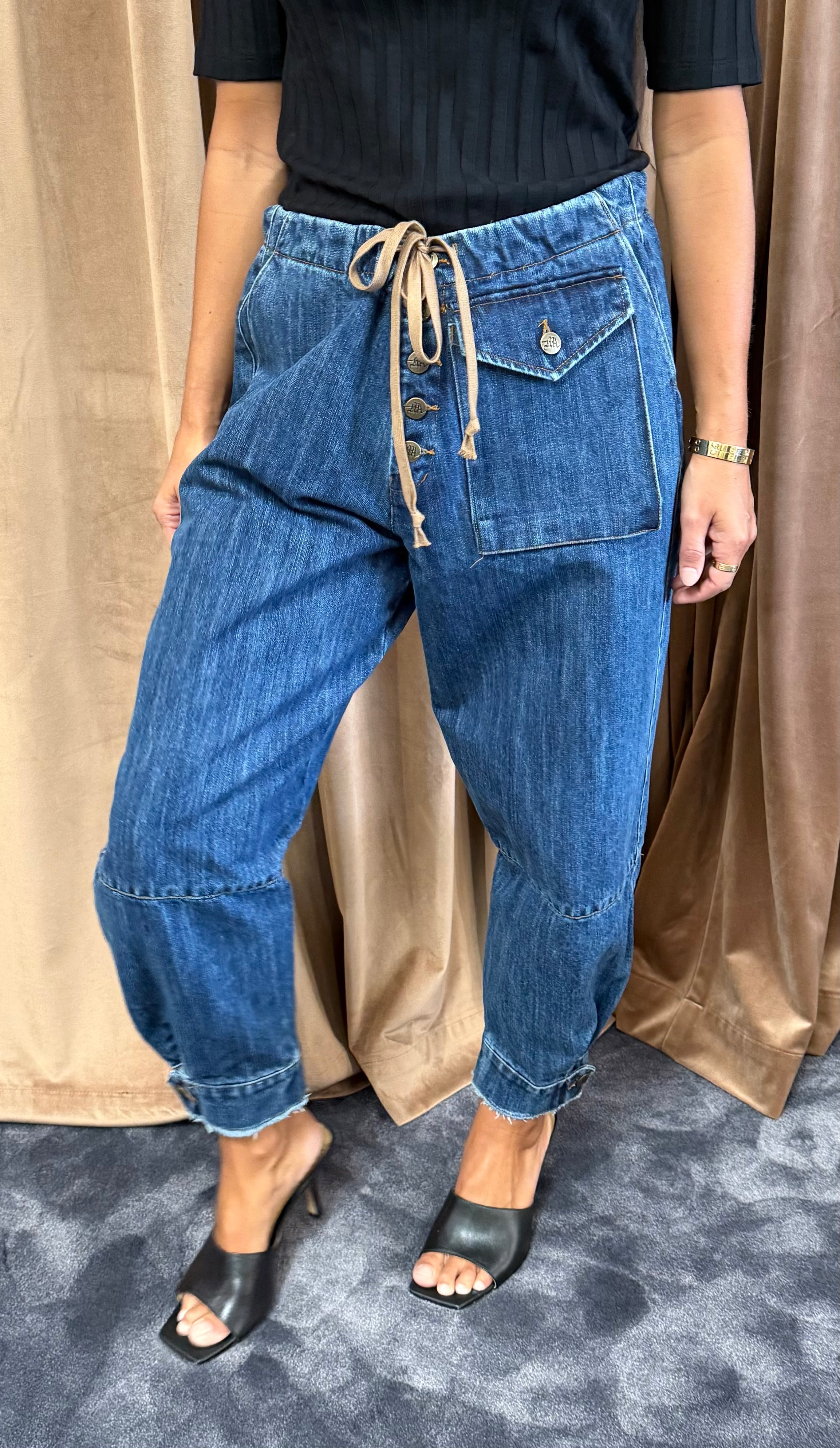 M.A. Dainty Trucker Jean - Denim