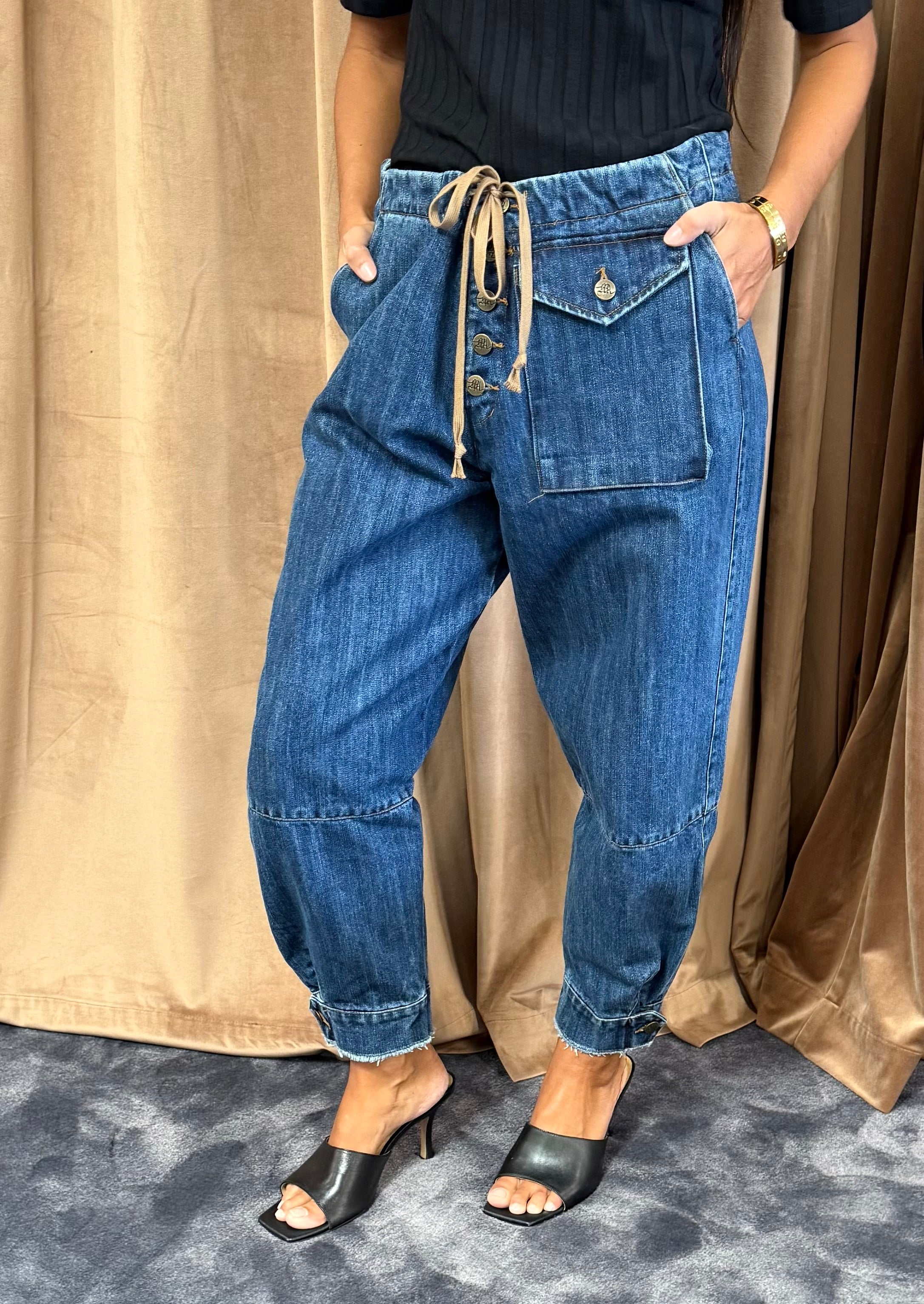 M.A. Dainty Trucker Jean - Denim