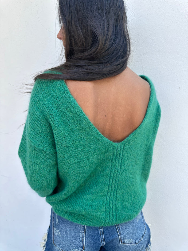 Rabens Saloner Danica Knit - Green