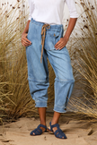 M.A. Dainty Trucker Jean - Vintage Wash