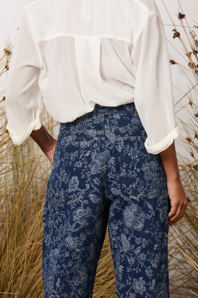 M.A. Dainty Disconnected Jeans - Orchids