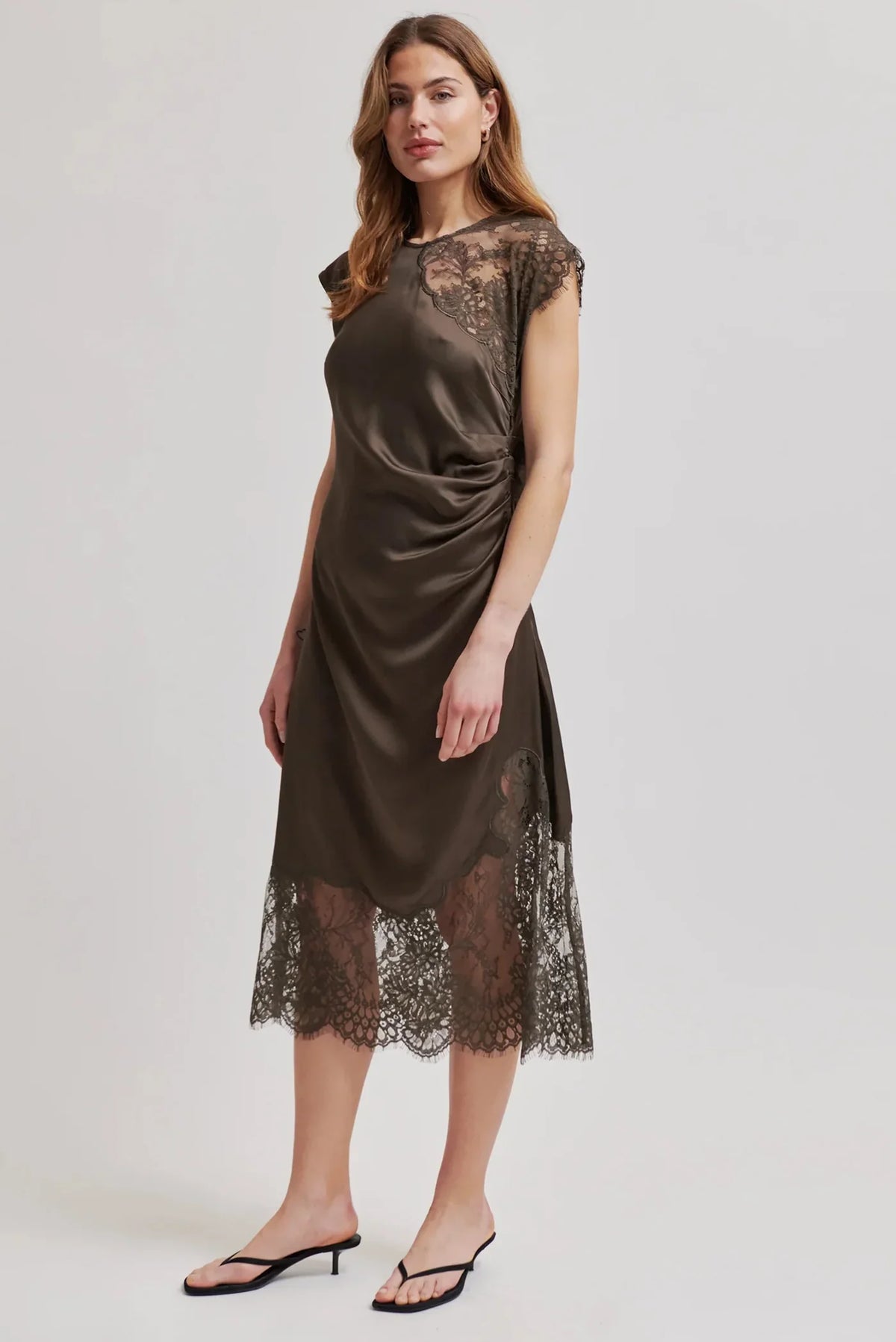 Second Female Wilina Dress - Canteen