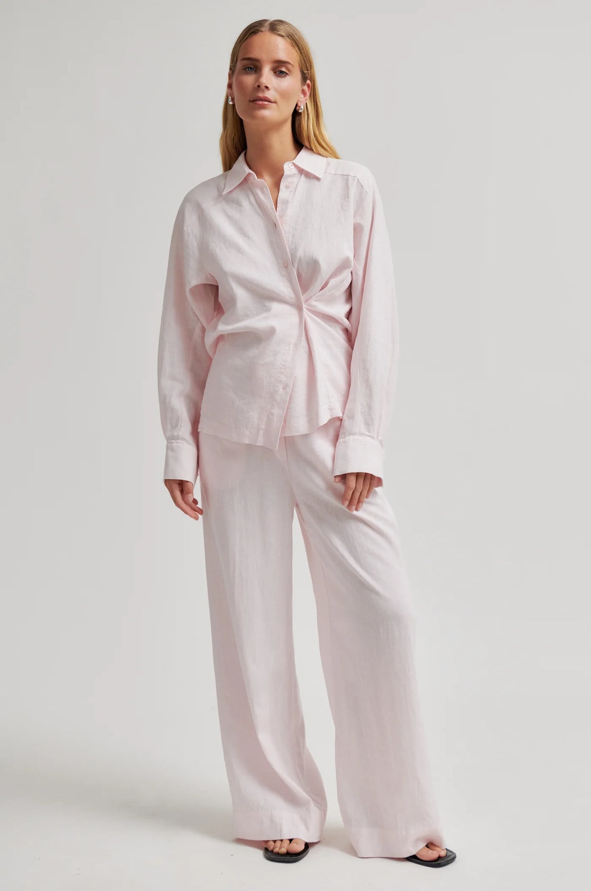 Second Female Avignon Straight Pant - Crystal Pink