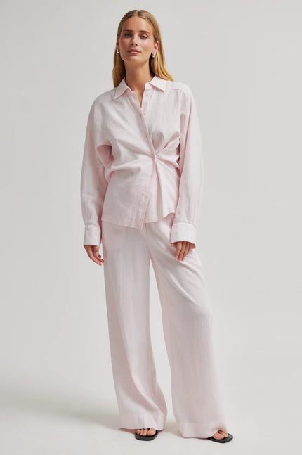 Second Female Avignon Straight Pant - Crystal Pink