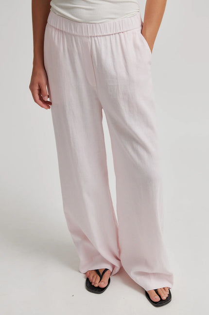 Second Female Avignon Straight Pant - Crystal Pink