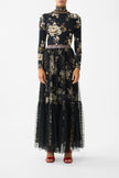 Camilla Flamenco Folklore Waistband Ruffle Hem Skirt