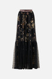 Camilla Flamenco Folklore Waistband Ruffle Hem Skirt