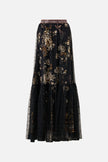 Camilla Flamenco Folklore Waistband Ruffle Hem Skirt