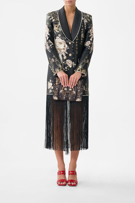 Camilla Flamenco Folklore Small Canvas Clutch