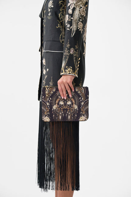 Camilla Flamenco Folklore Small Canvas Clutch