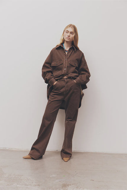 Blanca Indira Denim Jeans - Brown