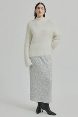 Second Female Isaky Knit T-Neck - Eggnog