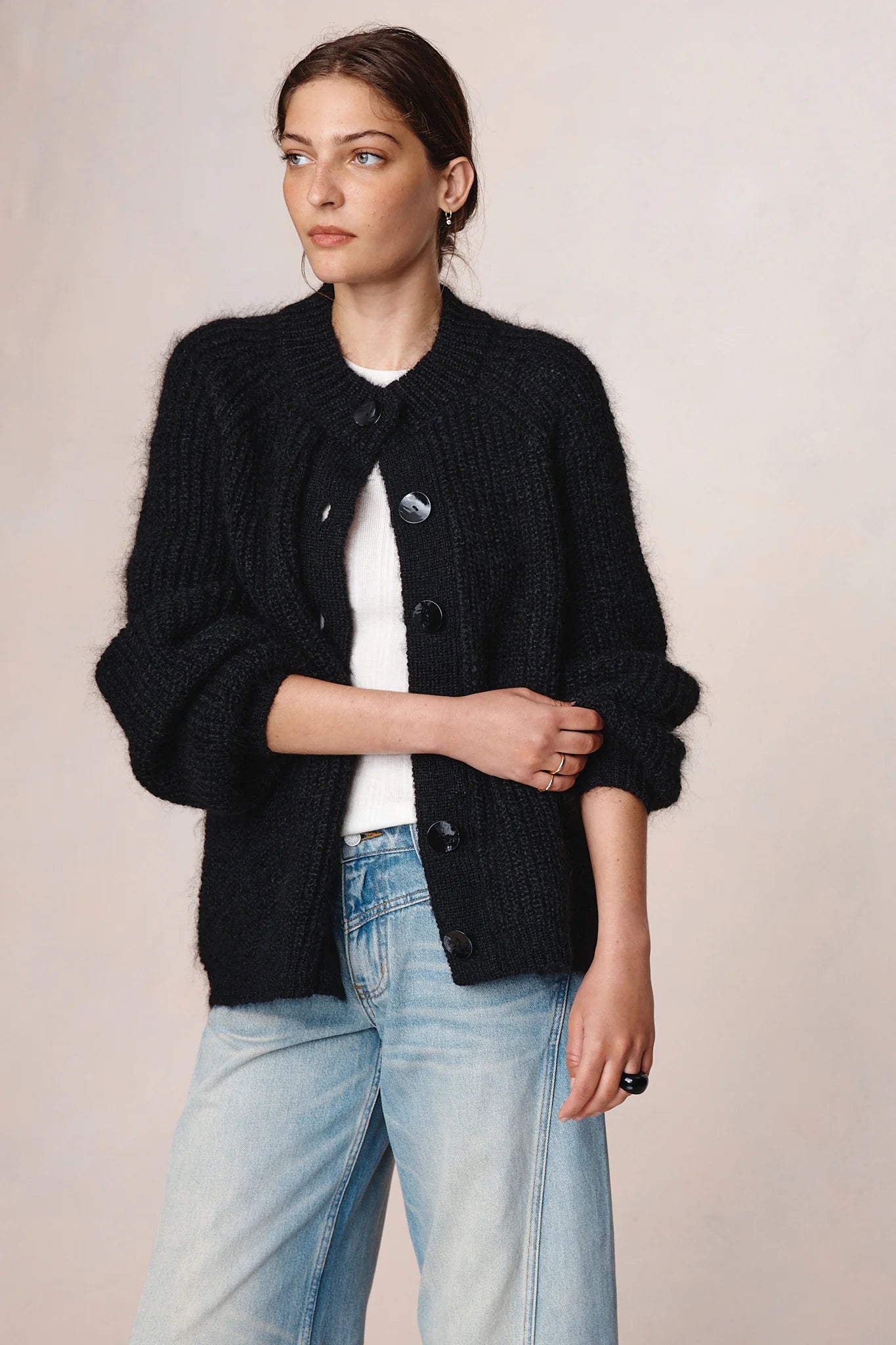 Marle Jasper Cardigan - Black