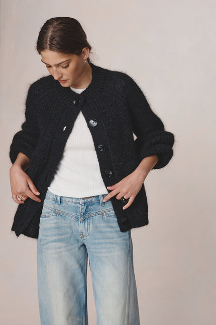 Marle Jasper Cardigan - Black