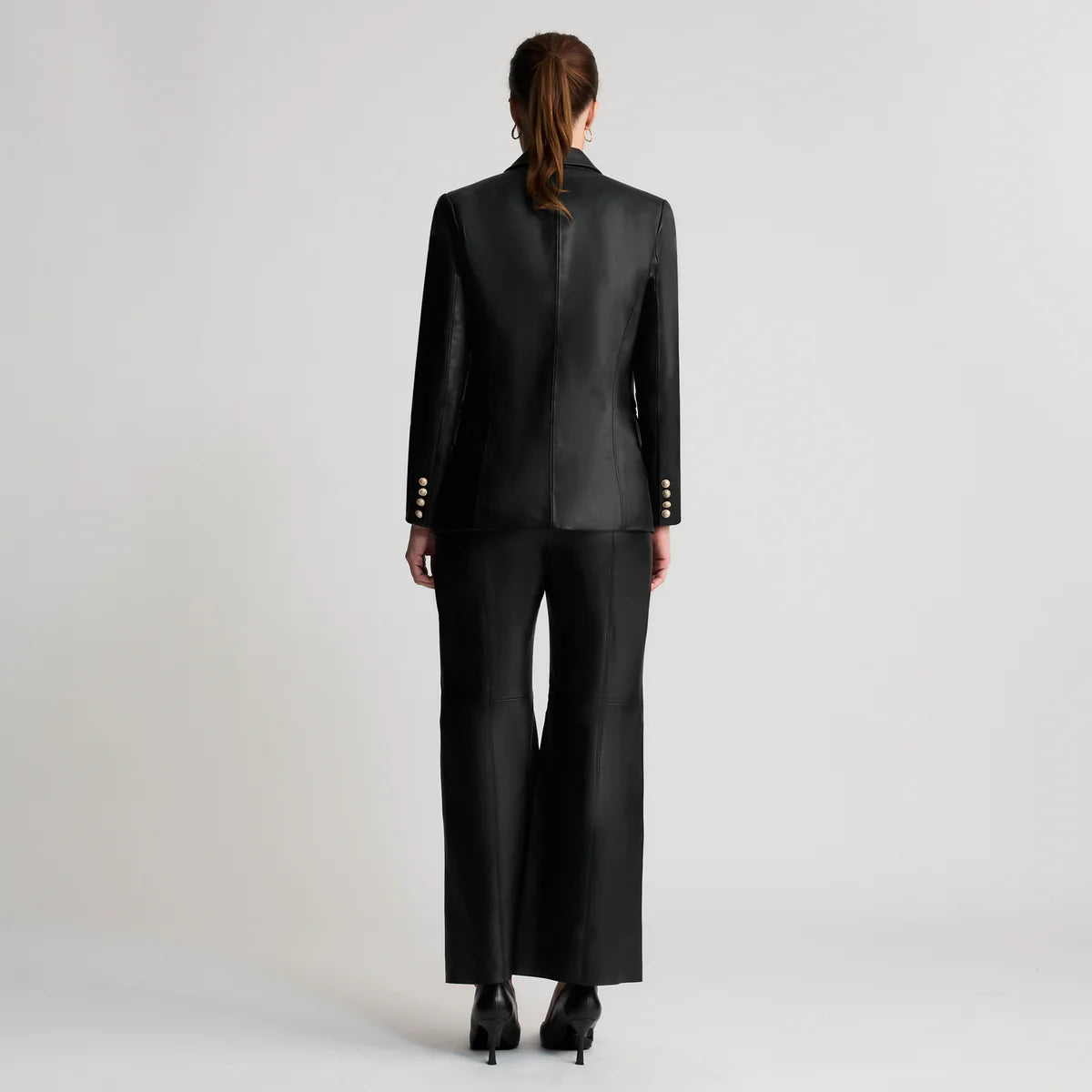 Raw by Raw Chicago Wide Leg Leather Pant