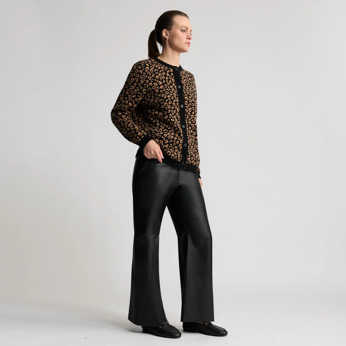 Raw by Raw Chicago Wide Leg Leather Pant