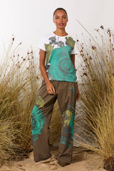 M.A. Dainty Journal Pants - Camo Roses
