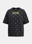 Essentiel Antwerp Kourse Tee with Studs - Charcoal