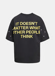 Essentiel Antwerp Kourse Tee with Studs - Charcoal