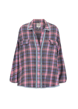 Kinga Csilla Etoffe Check Chalm Shirt
