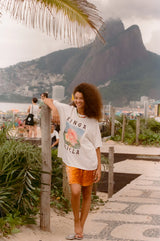 Kinga Csilla Blooming Rose Tee