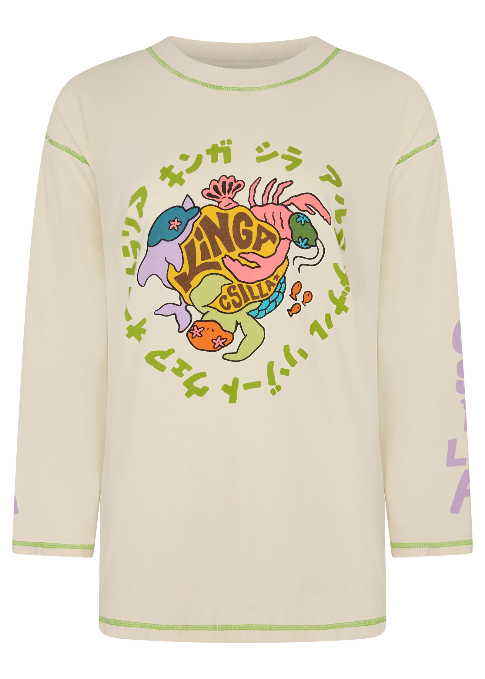 Kinga Csilla Shisha Dolphin Tommy  L/S Tee