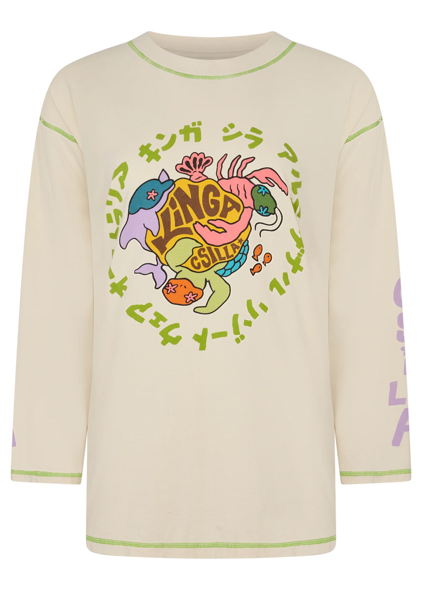 Kinga Csilla Shisha Dolphin Tommy  L/S Tee