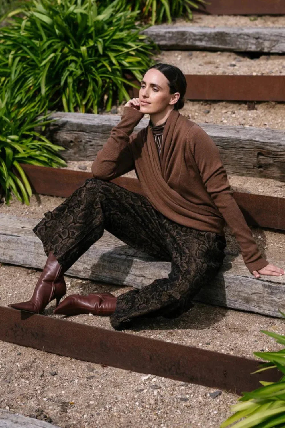 M.A. Dainty Soho Knit - Chocolate