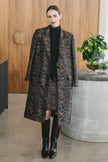 M.A. Dainty Bellhop Coat - Leopard