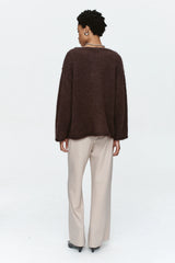 Marle Maye Jumper - Chocolate
